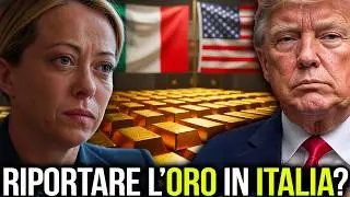 L’ITALIA vuole RIPORTARE l’ORO in PATRIA dagli STATI UNITI?