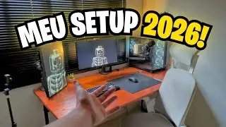 TOUR PELO MEU SETUP 2026!🔥