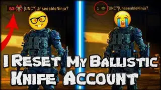 I FRESH START...😭 My Ballistic Knife Only Account! (Black Ops 4)