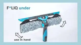 Moerman FUGU FLIQ PAD mit Liquidator f&uuml;r die Glasreinigung & Fensterreinigung nutzen