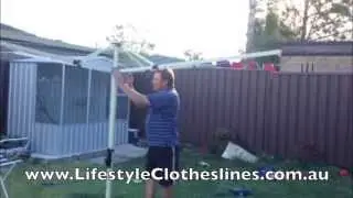 Stephen Ashenden Austral Foldaway 51 Rotary Clothesline Testimonial