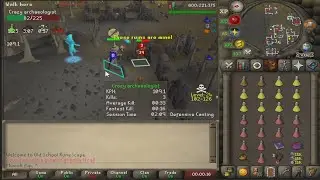 Accursed Sceptre Crazy Archaeologist (95 kph+)(DPS calcs/comments)(OSRS)