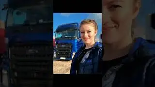 Beautiful Iwona Blecharczyk #iwona #truckgirl #volvo #trucklovers
