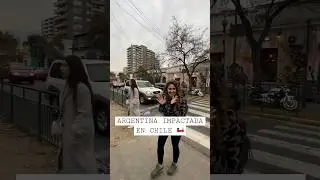 ARGENTINA IMPACTADA en CHILE  🇨🇱 LOS CHILENOS son muy EDUCADOS #short #chile