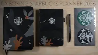 ASMR Unboxing Starbucks Planner 2026 🇵🇭 | (Relaxing No Talking)