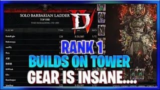 Diablo 4 Rank 1 Builds For Tower Push : Looking at gear for towers is crazy 9 MYTHICS EQUIPPED....