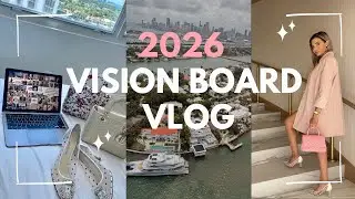 Making My 2026 Vision Board (& how i make my dreams come true) ✨
