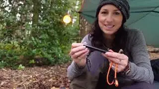 aZengear Flint Steel Fire Starter | Flint Steel Striker for Camping, Hiking, Bushcraft
