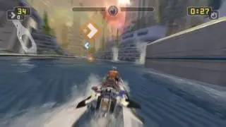 Riptide GP: Renegade - Fast Squiggly Racing - Slalom (Downtown Rush)