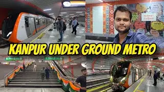Kanpur under ground metro । Metro के 5 new station। #kanpurmetro