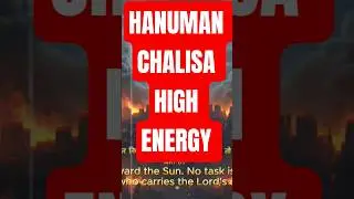 HANUMAN CHALISA HIGH ENERGY #shorts #hanuman #hanumanji #hanumanchalisa #ram #ramji #rockmusic