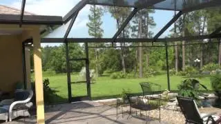 Coy Pond Wide View Screen Enclosure