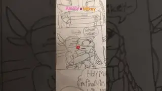 Amoly x Mikey 💖🐢x🧡🐢 from TMNT-Girls💖 x TMNT💙 #music #cover #songwriter #animeedit
