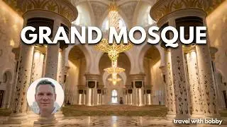 Walking Through Grand Mosque 🇦🇪 | Walking Tour Abu Dhabi