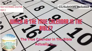 The True Biblical Calendar Unveiled: Discover The Hidden Truth!