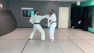 #132: How to make Knife hand block work effectively: timing and two different Bunkai
