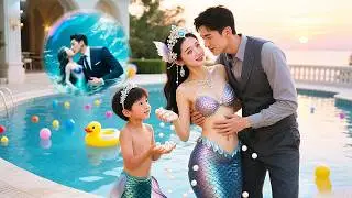 5歲小萌寶竟是美人魚，哭出的淚滴直接變成珍珠！可憐小男孩抱著高冷總裁的腿大喊「爹爹！我不要再掉珍珠啦」總裁瞬間心軟，抱他回家寵！