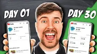 30 Days Mr Beast Shorts Challenge ( Crazy Results )