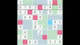 Sudoku Technique 4 - Naked Single