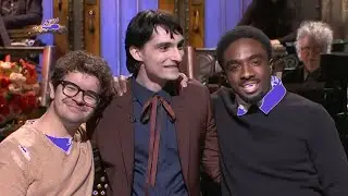 Finn Wolfhard's Stranger Things Co-Stars Crash His SNL Debut!