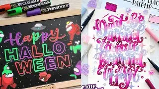 Oddly Satisfying Art Design Video Compilation | Most Satisfying Lettering and Calligraphy #28