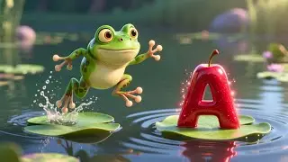 Frog ABC Pond Quest 🐸🌿 | Alphabet Song for Kids | Preschool Educational Video