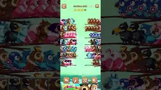 bird sort 2 color puzzle solution niveau 633 #games #gaming #puzzle #puzzlegame #androidgames