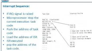 Interrupts in Embedded Systems