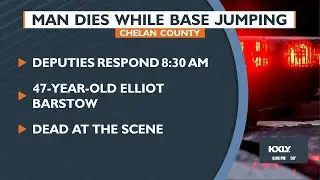 Man dies while BASE jumping
