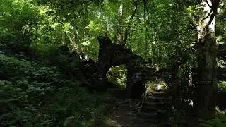 Madame Sherris castle ruins in New Hampshire