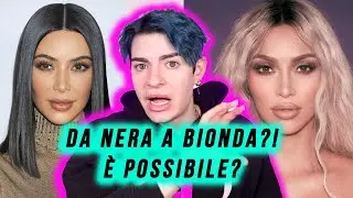 DA NERA A BIONDA?! PARRUCCHIERE VI SPIEGA COME FARE! COLORIMETRIA PARTE 1