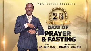LIVING A LIFE OF HONOR BY BISHOP KILIOBA | 18TH JANUARY 2026.