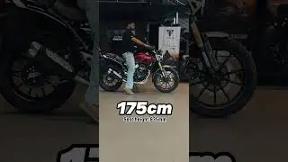 How Do People Fit On The New 2025 Scrambler 400x? #scrambler400x #triumphmotorcycle