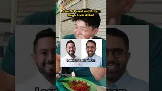 Does Dr Faisal and Pritam Singh Look Alike