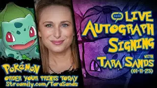 Tara Sands | Pokemon, Yugioh | Q&A and Autographs (01-11-23)