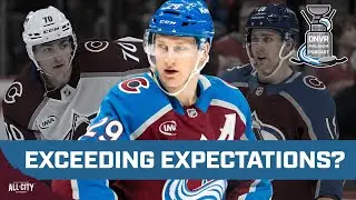 How many Avalanche players have exceeded expectations so far this season? | DNVR Avalanche Podcast