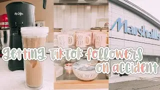 how to gain 700 tiktok followers overnight & trying the new mr. coffee iced coffee maker | VLOG