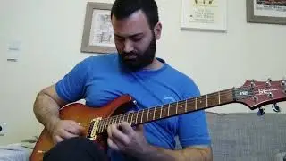 Miracle man (solo) - Ozzy Osbourne guitar cover ( tesla plasma 3, prs se custom 22)