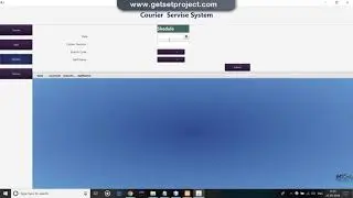 Courier Service System Java Mini DBMS Project @getsetproject.com
