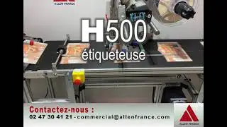 ALLEN FRANCE et son &eacute;tiqueteuse H500