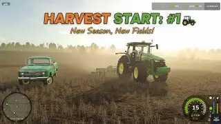 Can we handle these NEW Fields? 🚜 | Harvest Start #1