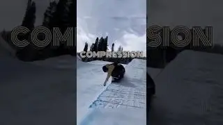 Casing a Halfpipe on a Snowboard #shorts #snowboard #crash #halfpipe