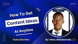 How To Get Content Ideas At Anytime. #conent #contentwritingtips #contentwriting  #contentideas