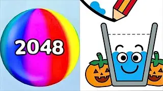 Epic Ball Run 3D vs Happy Glass - ASMR Satisfying Gameplay 2024 #ballrun3d #happyglass #viral