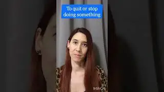 Learn English Phrasal Verbs- 1: GIVE UP  #shorts