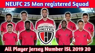 North East United FC full players list ISL 2019 20 |neufc full squad||neufc registered squad 2019 20