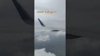POV: You picked the perfect seat ✨ #indigo #flight #windowseat #clouds #sky