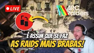 As RAIDS MAIS BRABAS de ARC Raiders! 🔥 (AO VIVO live 12 - PS5 PRO)