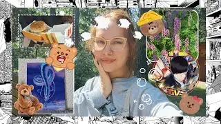 ОТДЫХ ОТ ТРЕВОЖНОСТИ | еда, рисование, уход за собой | anxiety | food,anime and painting| ost totoro