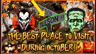 One Of The Biggest Halloween Displays In Michigan!